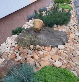 Sandsteine - Abschnitte für Gabionen/Belag (aus 1 Tonne = ca. 6,5 m²)