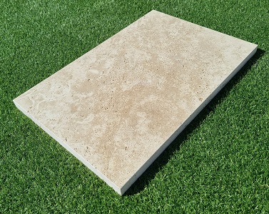 Travertin LIGHT CC - 40,6 x 61 x 3 cm (Oberfläche matt, ungefüllt, CC-Schnitt)