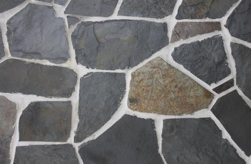 Kamenný obklad - Bridlica Nera Grigio hr. 10-20 mm, rozmer 10-40 cm